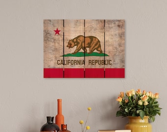 PringCor 2x3FT Californian Flag US USA State California Banner Bear CA Man Cave 