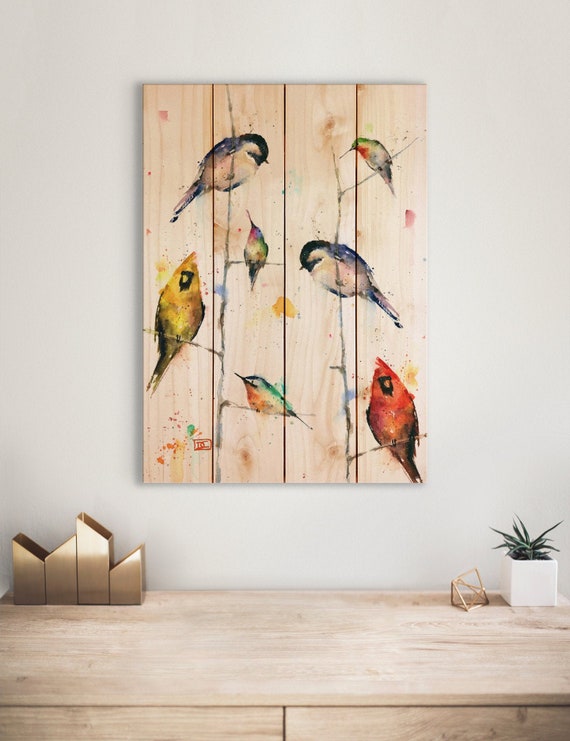 Dean Crouser's Birds on Branches Bird Print Print on | Etsy