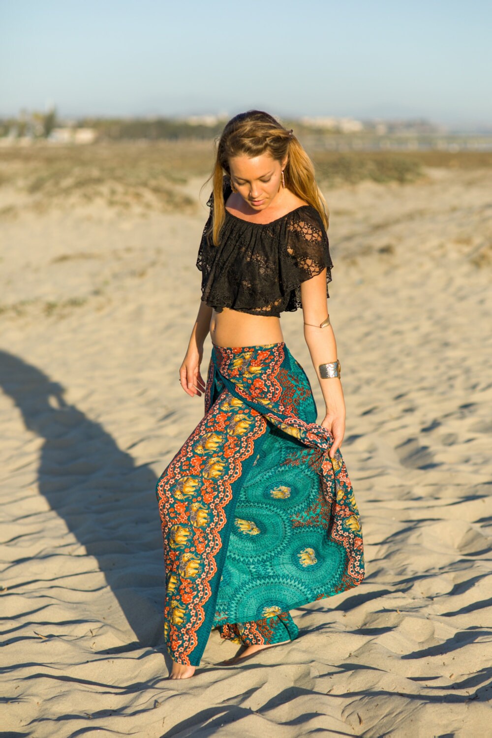 Bohemian Pants Music Festival Pants Open Leg Pants Harem Etsy