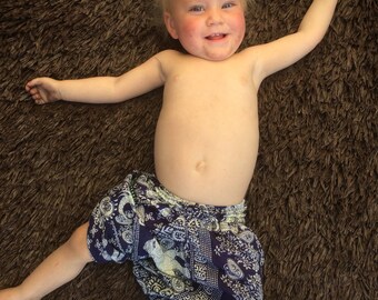 Kids Baby Boys Girls Long Yoga Pants Trousers Wide Leg Sweatpants Harem Bottoms Kids Baby Boys Girls Long Yoga Pants Trousers Wide Leg Sweatpants Harem Bottoms