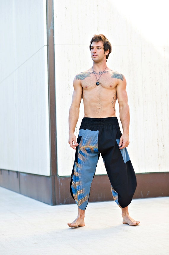 Pantalones cortos de haren para hombre Ropa de hombre boho Ropa hippie Pantalones cortos quemadores Pantalones de yoga Pantalones haren Ropa de festival para hombre Pantalones cortos para hombre Etsy ...