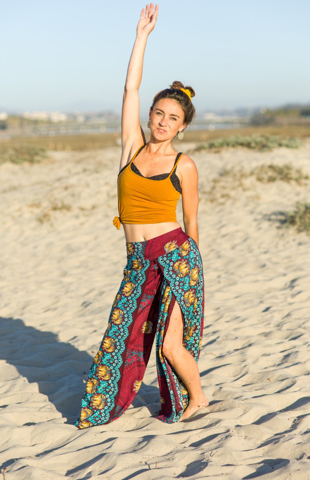 Thailand Inspired Pants Boho Pants Belly Dance Pants - Etsy