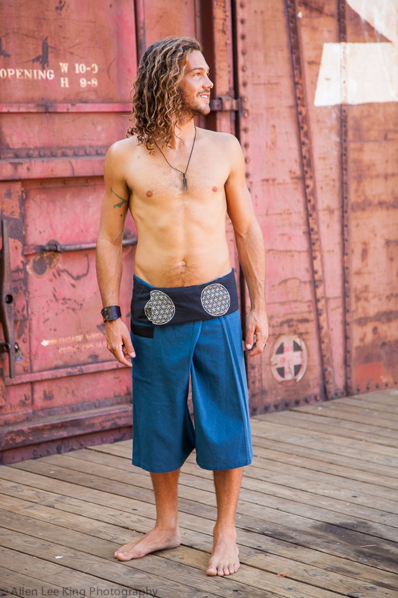Tribal Pants Meditation Pants Festival Shorts for Mens Etsy