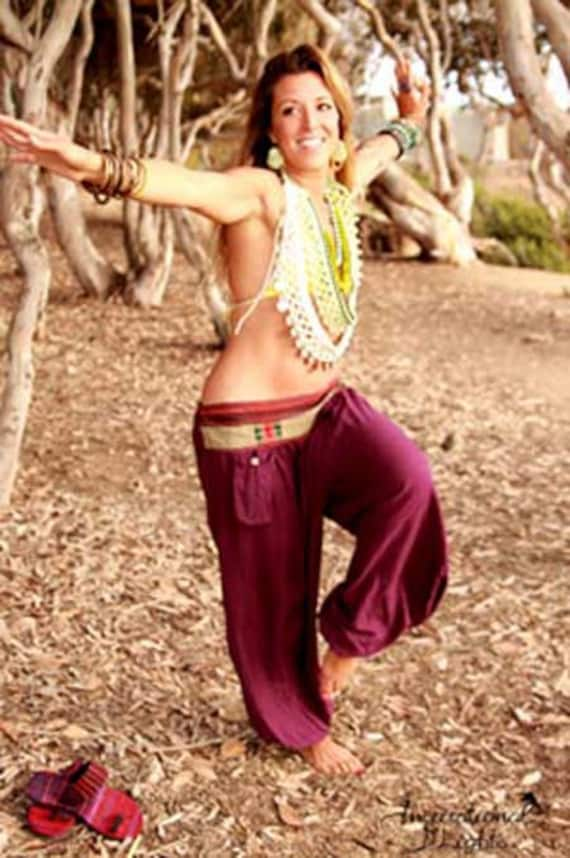 Harem Pants, Beach Pants Women, Dance Pants Women, Belly Dance