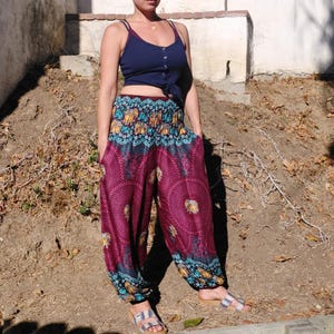 Festival Wear, Women&#39;s Burning Man Clothing, Burning Man Pants, Festival Clothing, Hippie Pants, Yoga Pants, Joggers, Genie Pants, Vacation