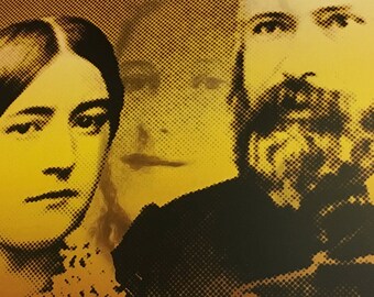 Sts Louis and Zelie Martin Beautiful 11x17 inches Poster. New and Unique Inspirational Image of Devotion