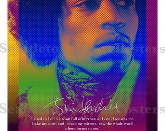 Jimi Hendrix Quote Etsy