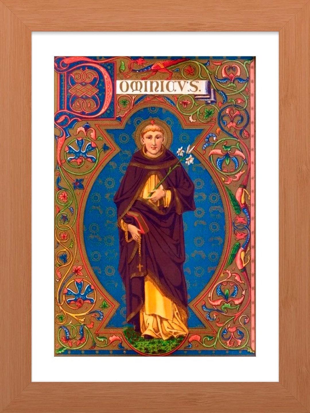 Saint Dominic Guzman Version 2 Founder Order Dominican Theology ...