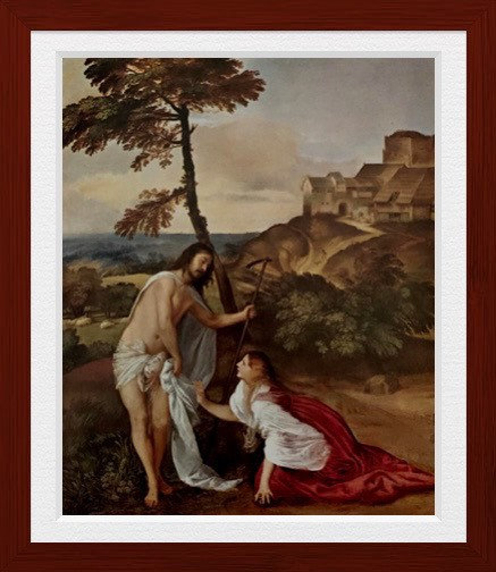 Noli Me Tangere Titian Inspirational Devotional 8.5X11 Inches | Etsy