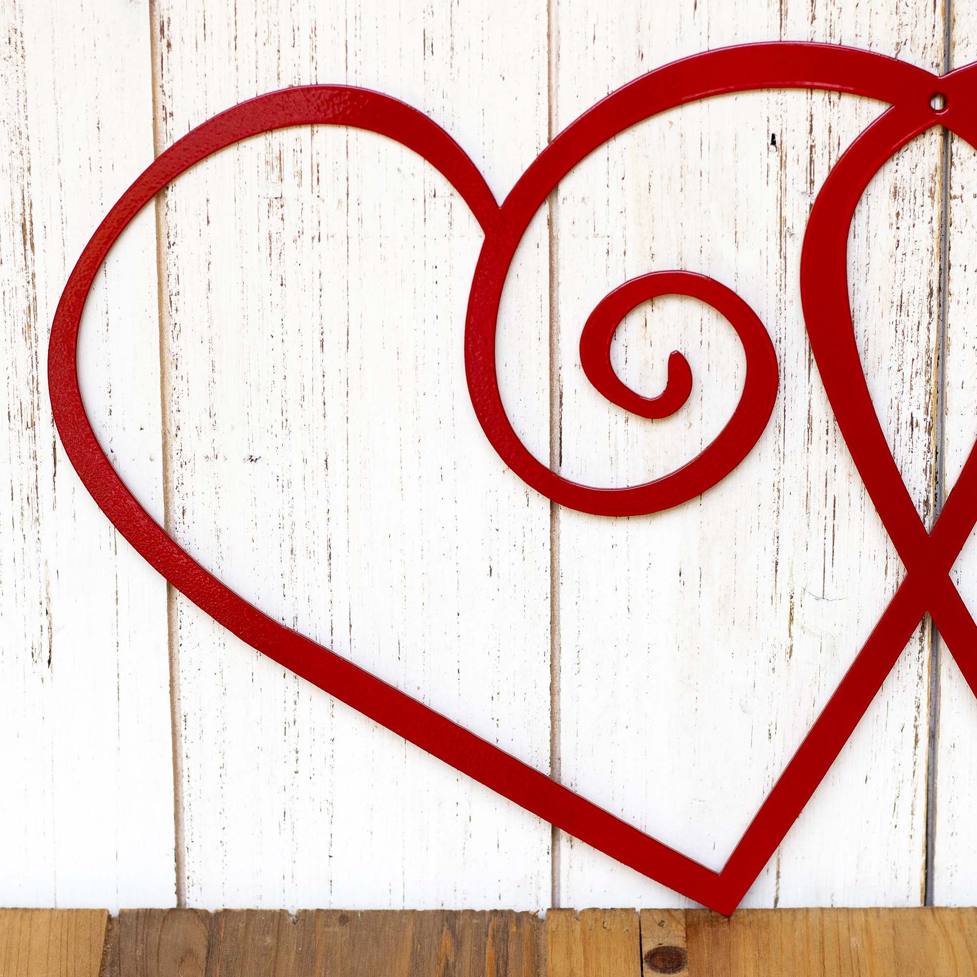 Metal Heart Decor, Heart Metal Wall Art, Valentines Day Gift, Love 