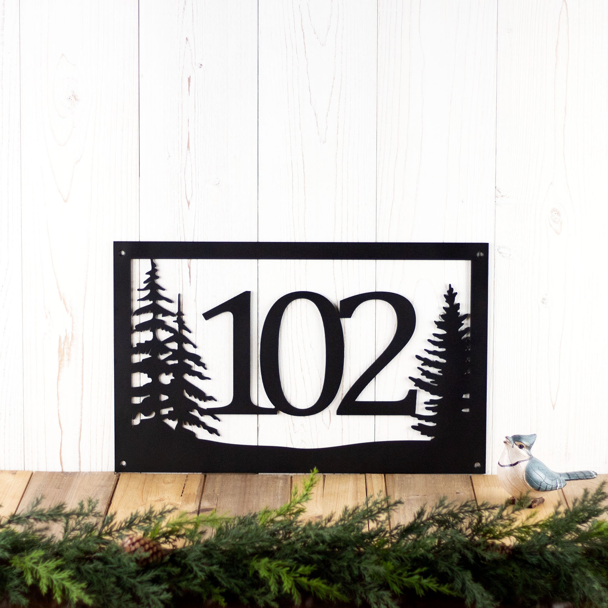 Aperiy - Cartello in metallo per giardino, decorazione di avvertimento, decorazione per garage, casa, giardino, negozio, bar, decorazione artistica e commerciale, 20,3 x 30,5 cm