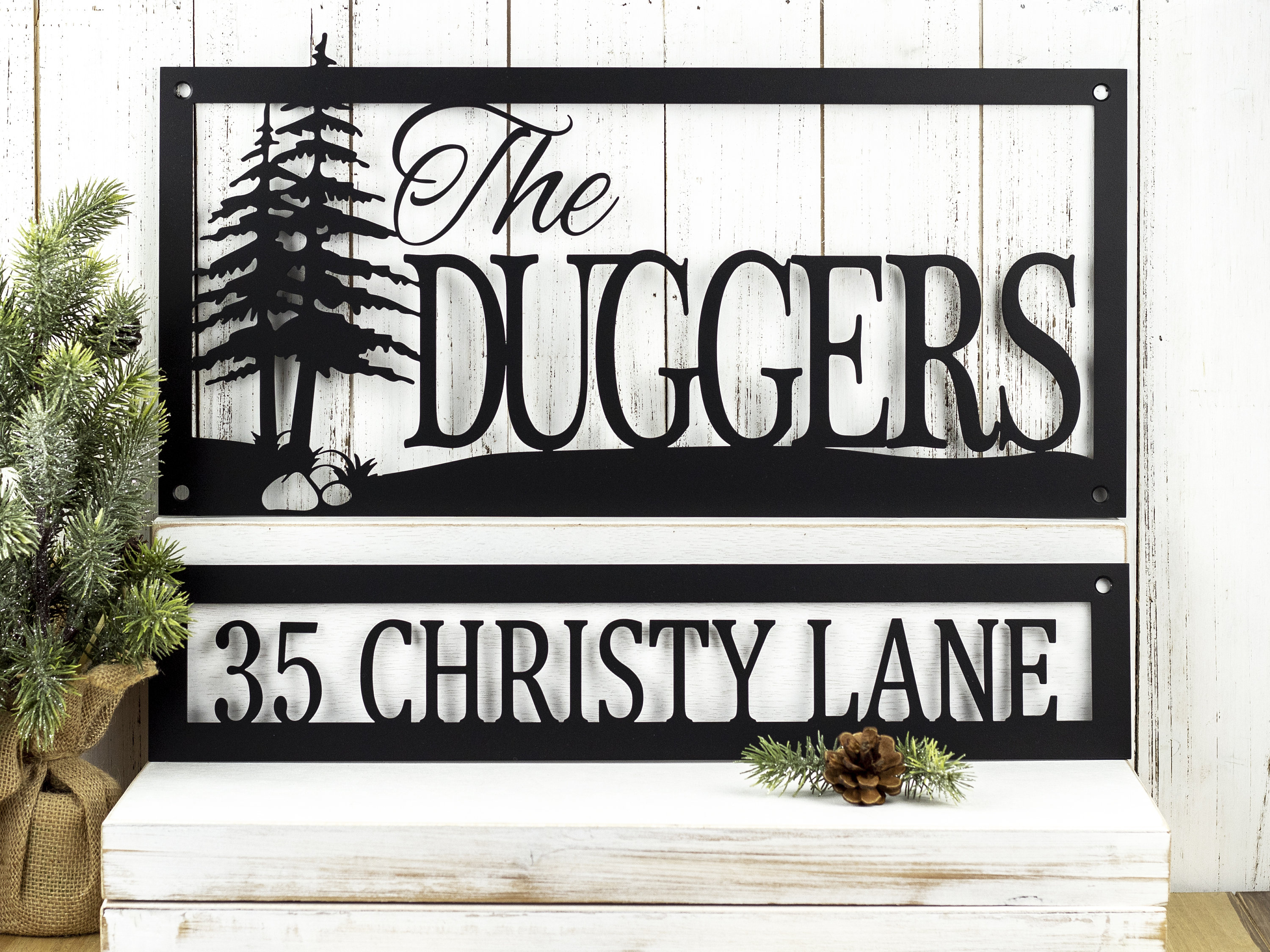 personalized address signs