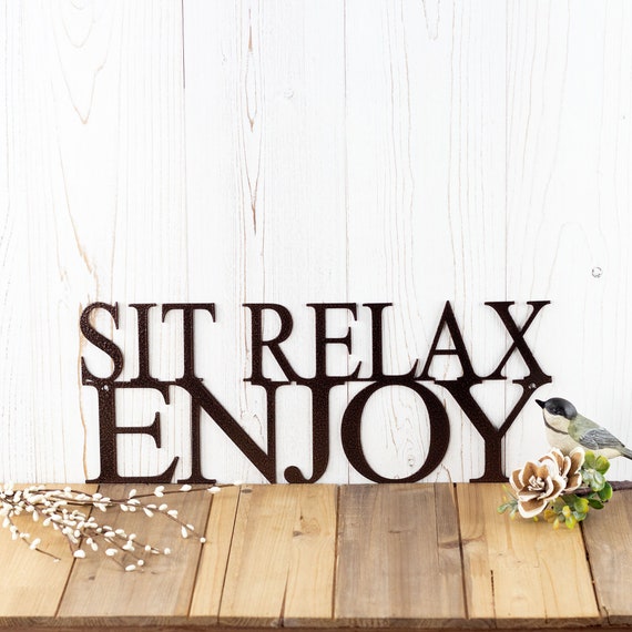 Wall on sale sign decor