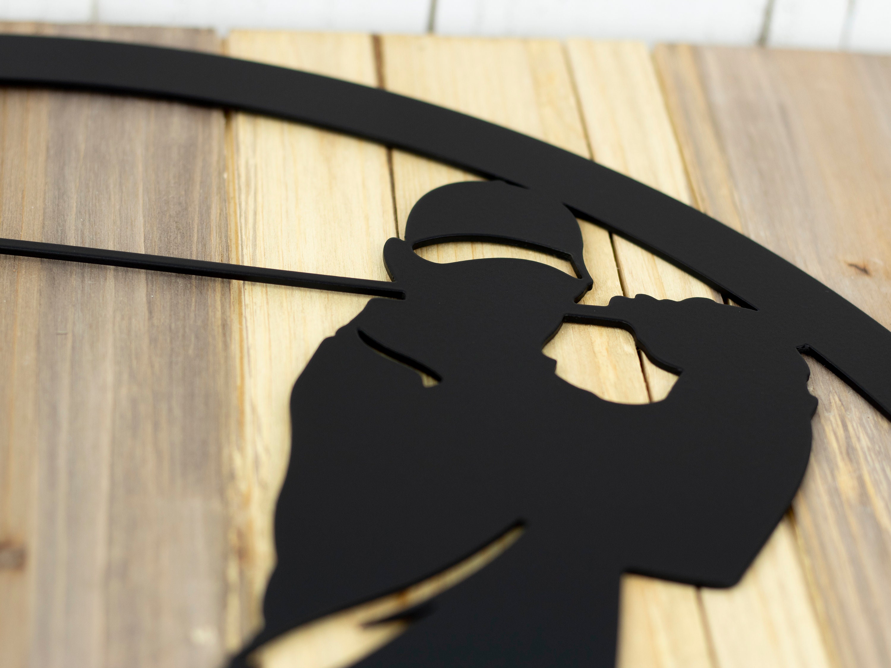 Golfer Metal Wall Art Golfer Gift Golf Gift Metal Wall Hanging