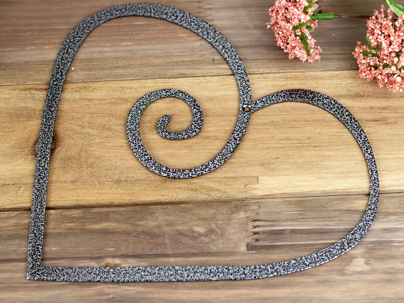Heart Metal Wall Art Wedding Decor Valentine's Etsy