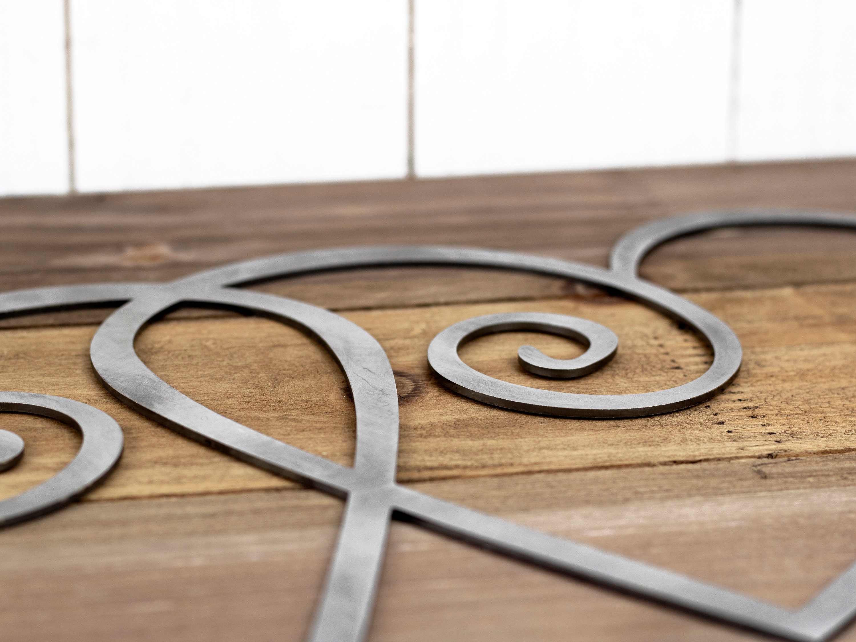 Hearts Metal Wall Art, Wedding Gift, Wedding Decor, Metal Sign, Love