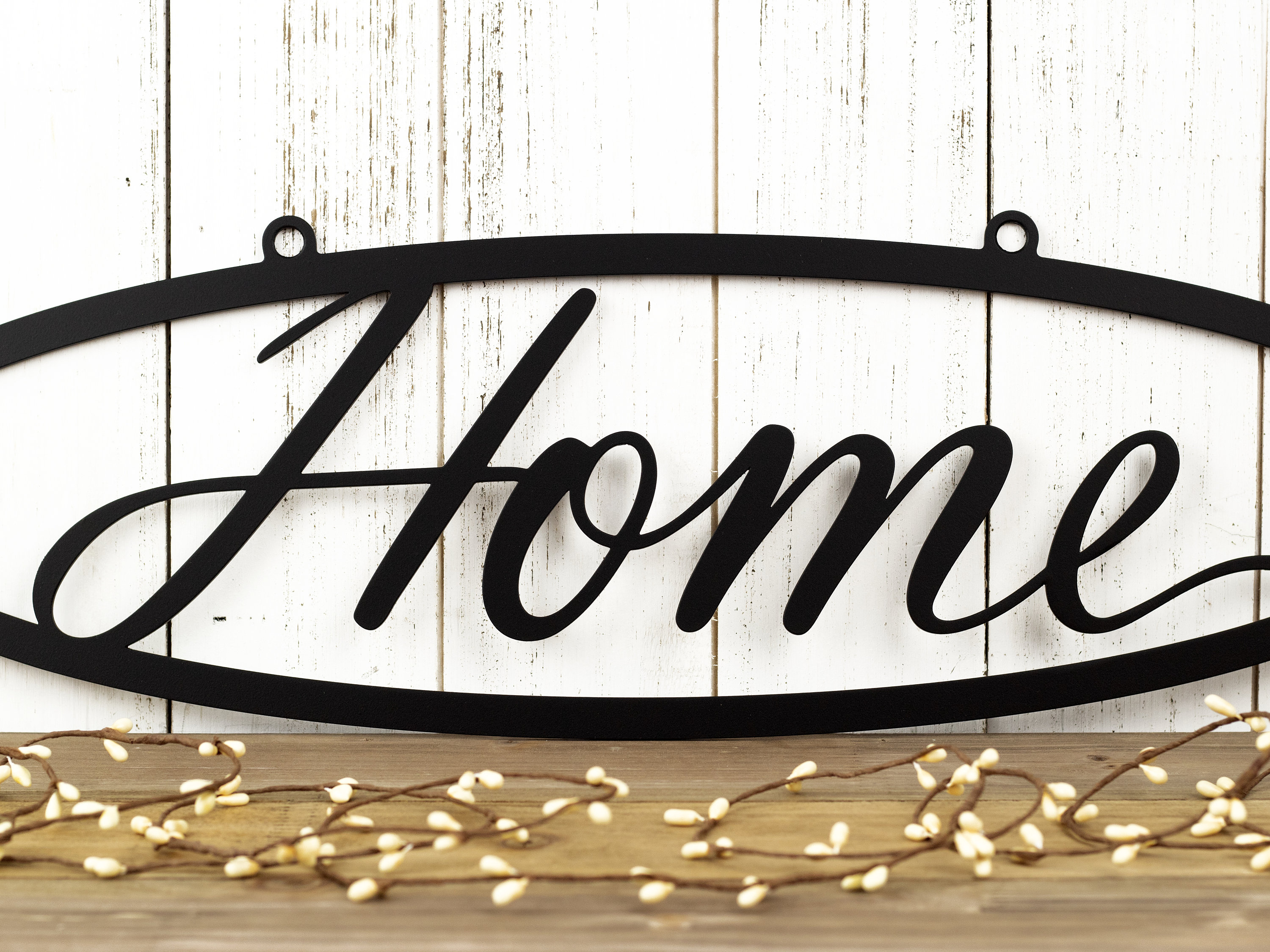 Metal Home Sign Metal Wall Art Metal Outdoor Sign Metal Etsy