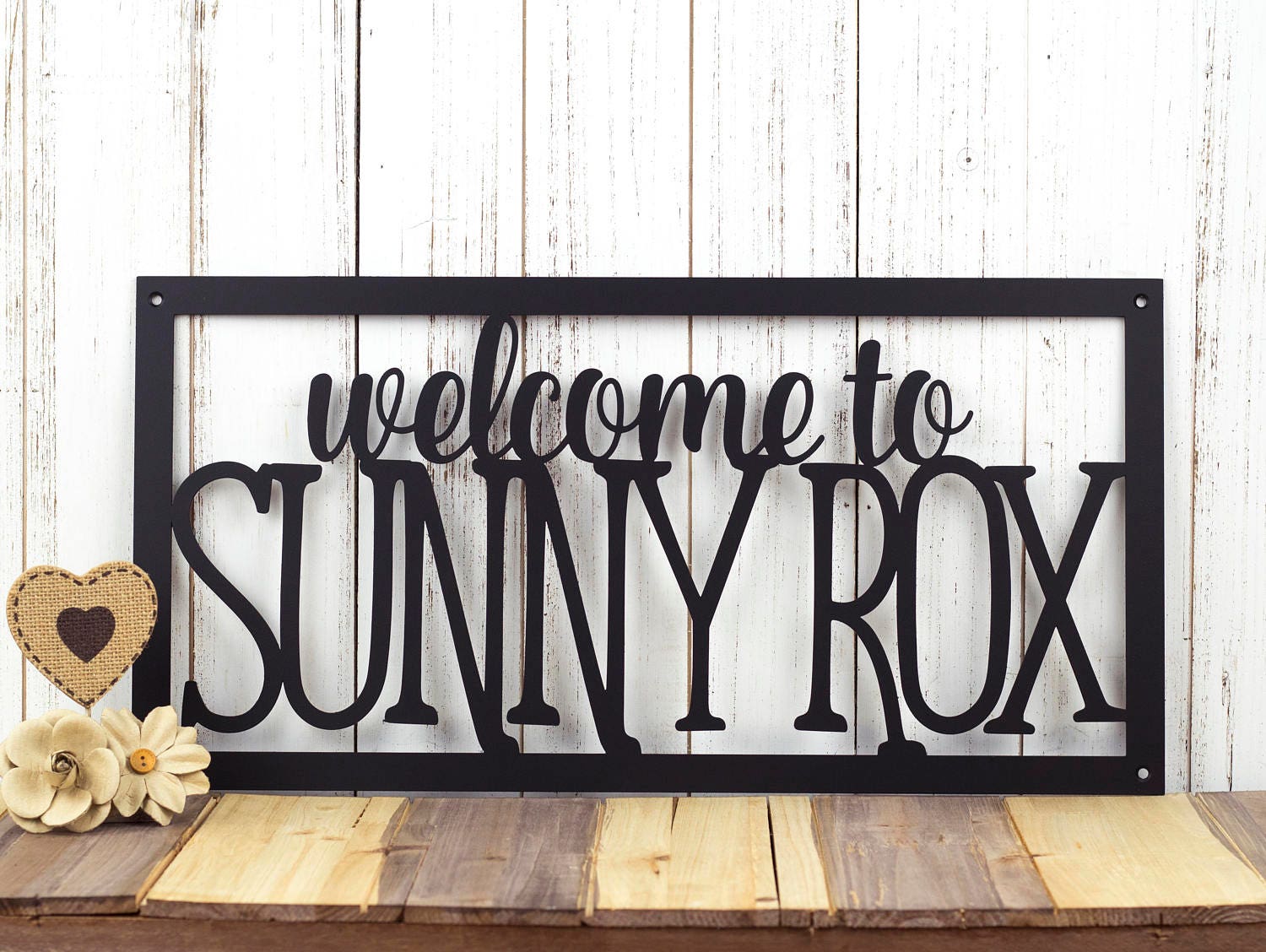 Custom House Welcome Sign Home Name Metal Sign Custom Sign | Etsy