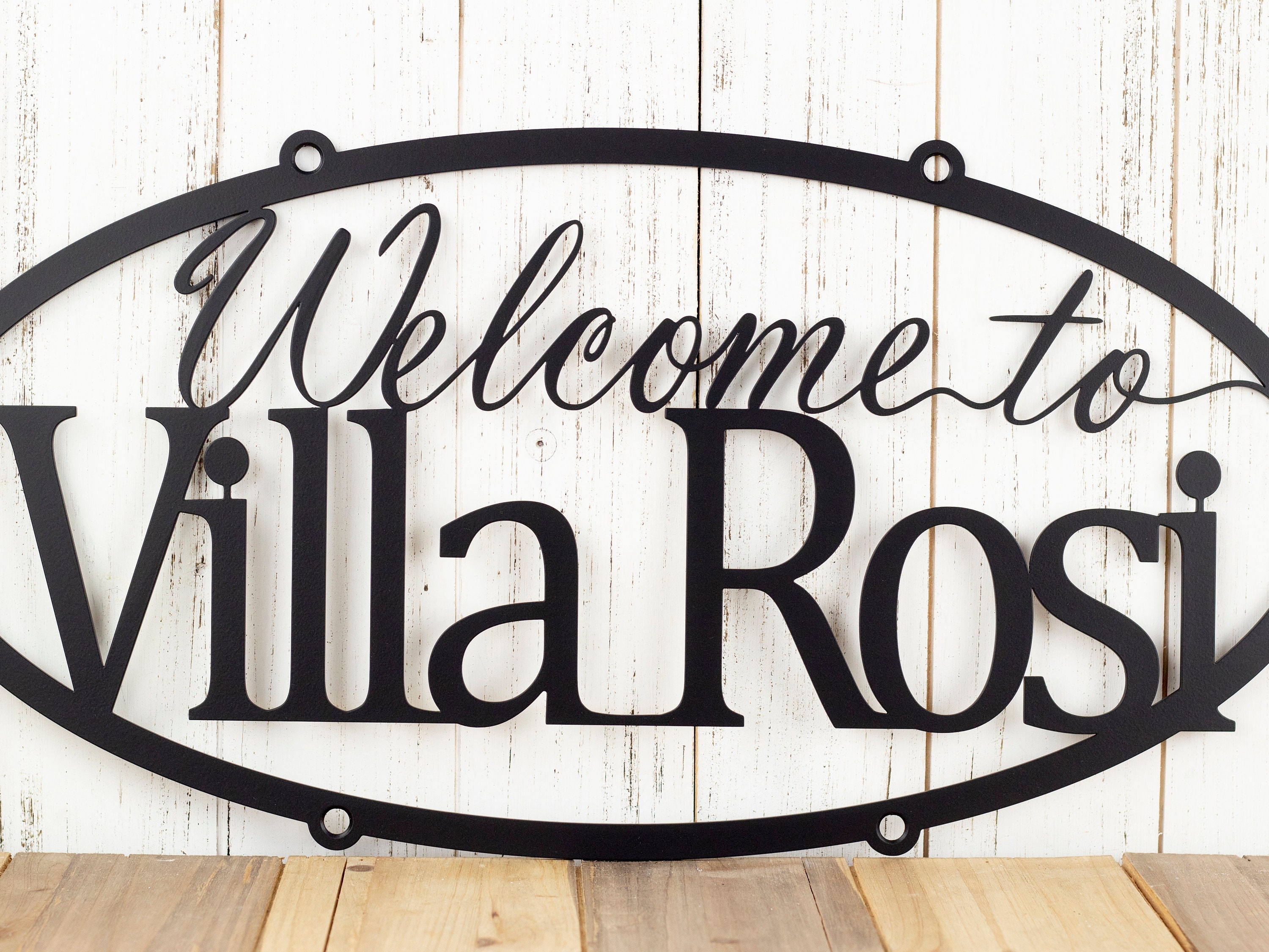 Custom Metal Sign Sign House Sign Name Sign Metal Wall