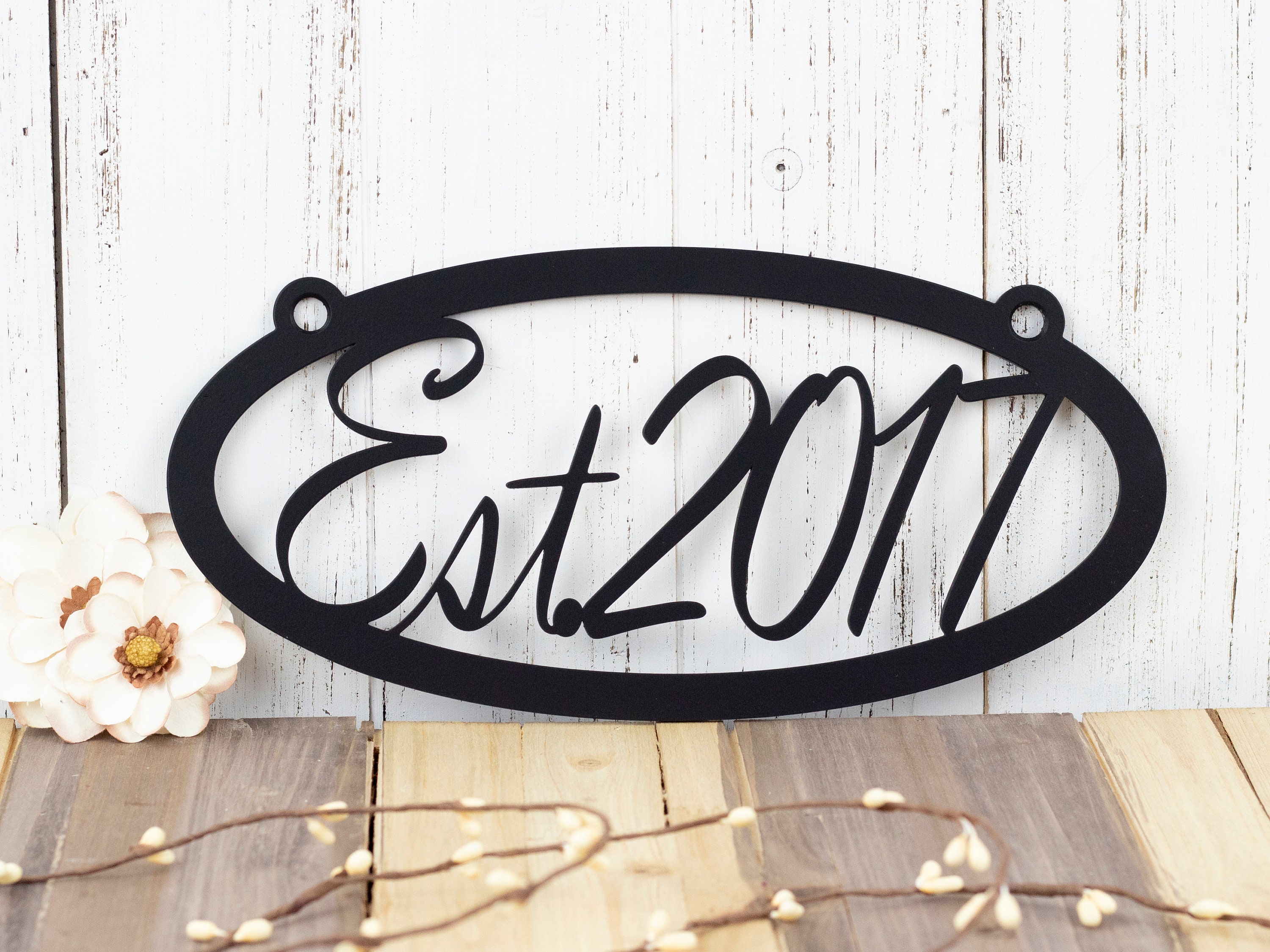 Custom Welcome Home Established Sign | Personalized Sign | Outdoor Sign