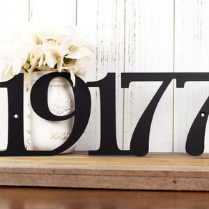 House Numbers Sign, Metal House Number, Custom Metal Sign, Address Sign, Address Plaque, Custom Sign, Outdoor Sign