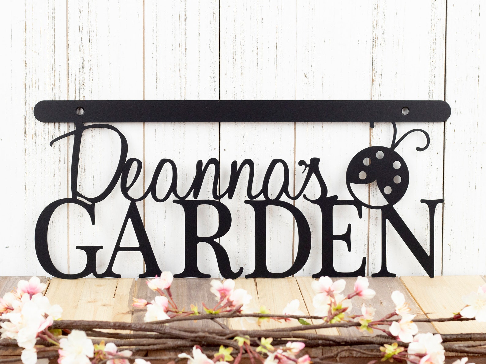 Custom Garden Name Sign Wall Decor Garden Sign Gift for Etsy
