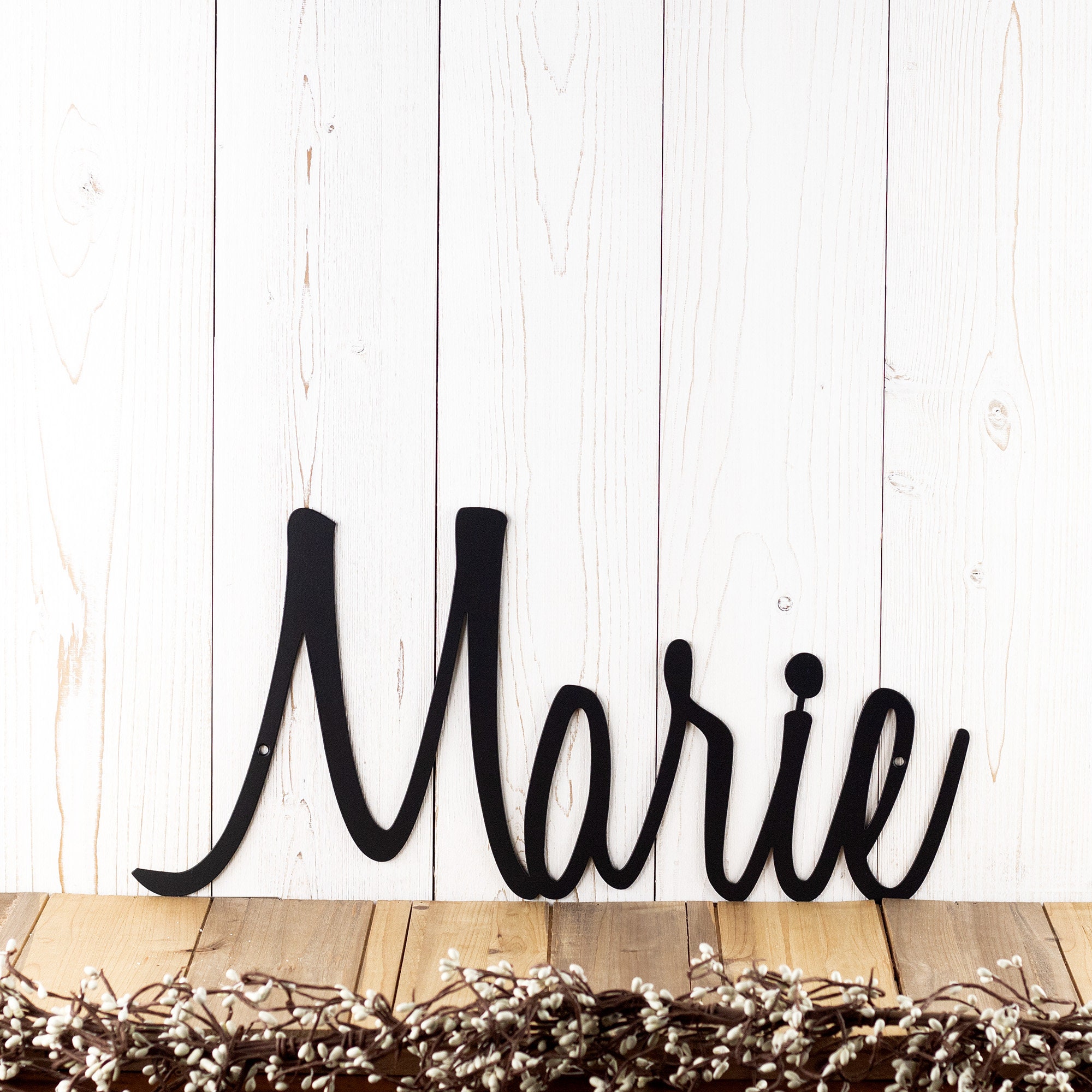 Custom Name Sign, Metal Wall Art, Outdoor Sign, Last Name Sign, Metal ...