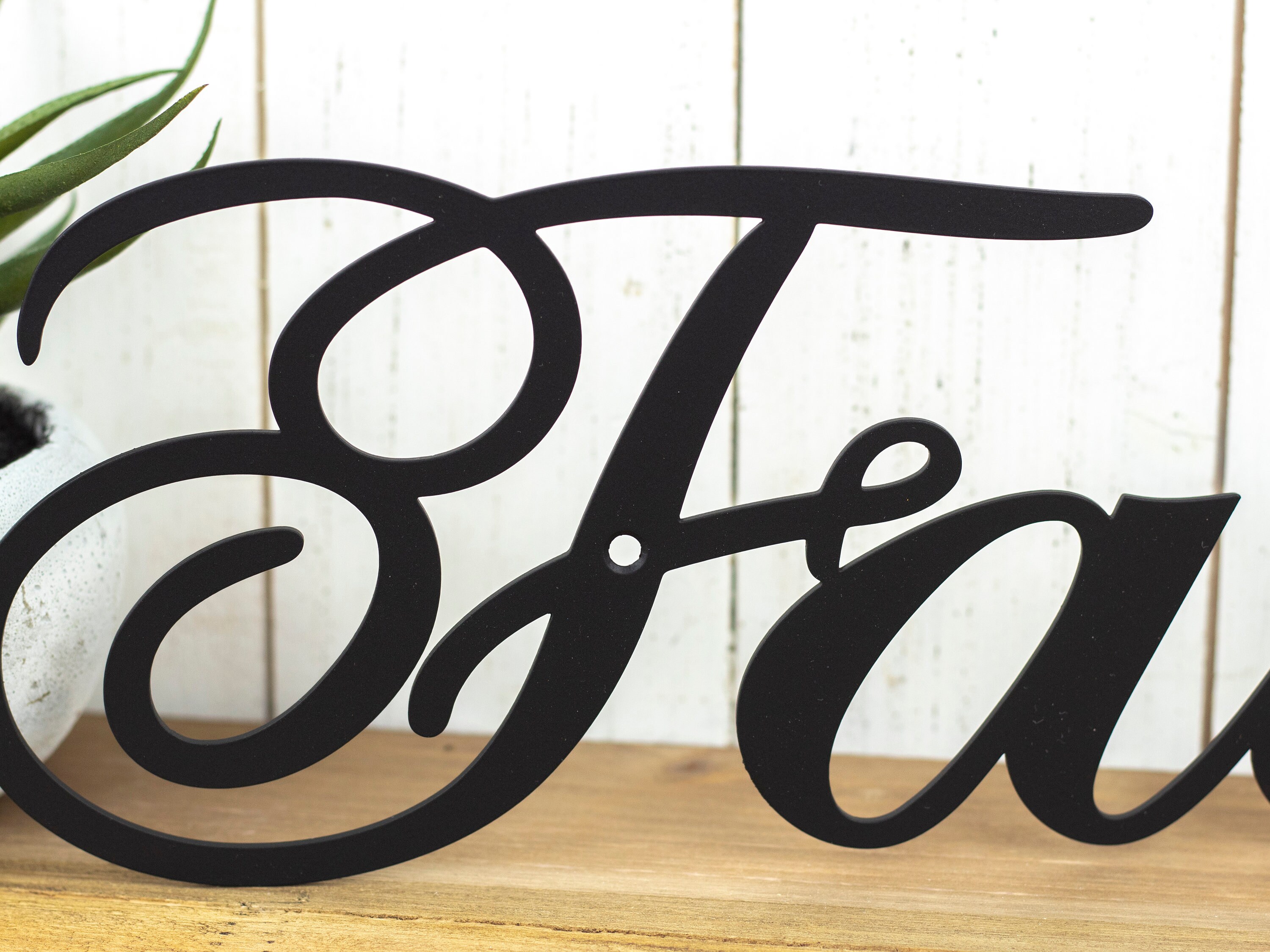 Faith Metal Wall Art 14 5w X 4 5h Sign Spiritual - Faith Metal Wall Art Faith Metal Wall Art 14 5w X 4 5h Sign Spiritual - Faith Metal Wall Art