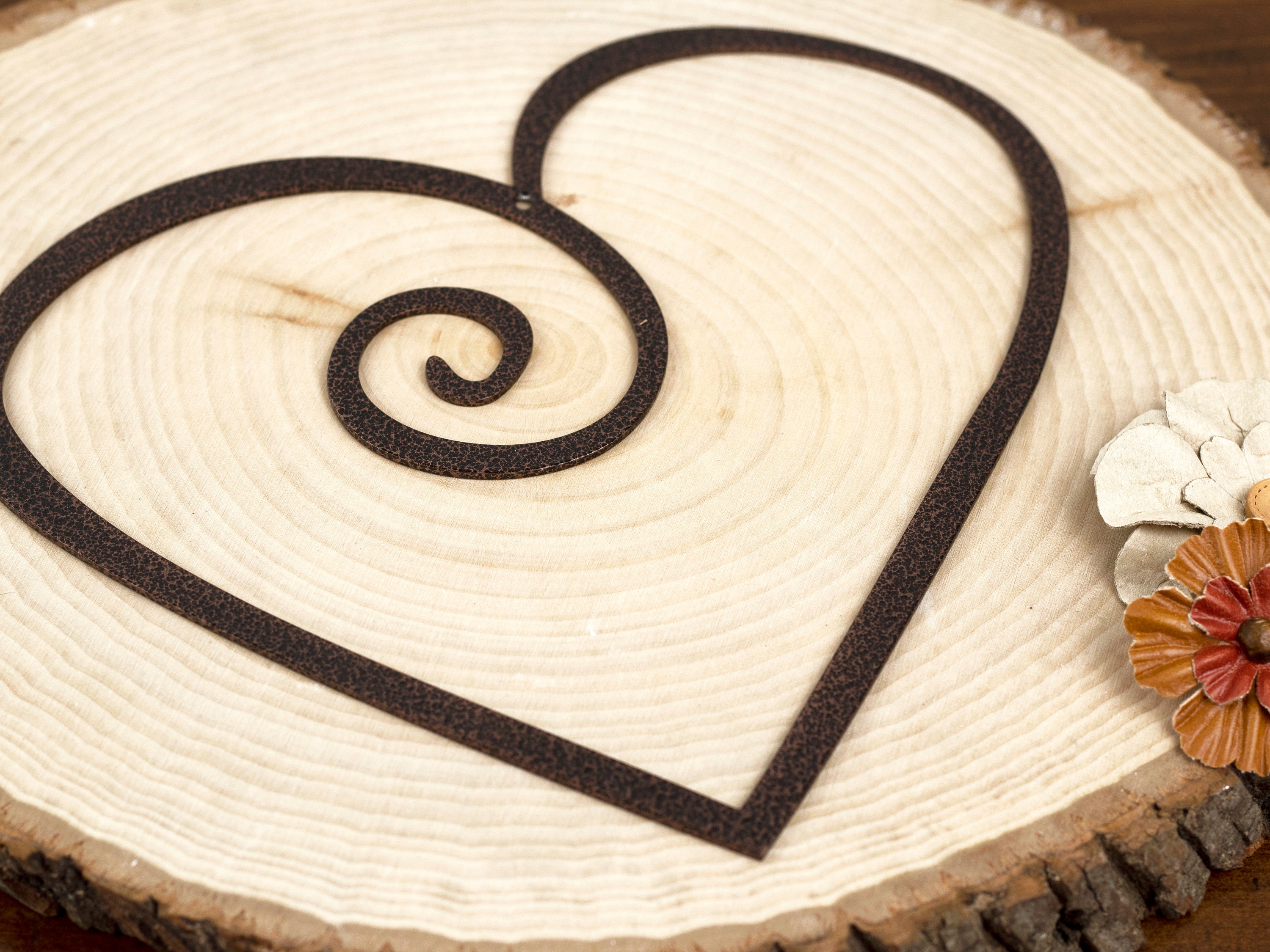 Heart Metal Wall Art, Metal Sign, Wall Hanging, Outdoor Sign, Metal