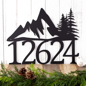 House Numbers, House Number Plaque, Address Plaque, Address Sign, Custom Metal Sign, House Number, Metal House Numbers
