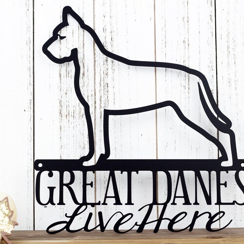 Great Dane Dog Gate Etsy