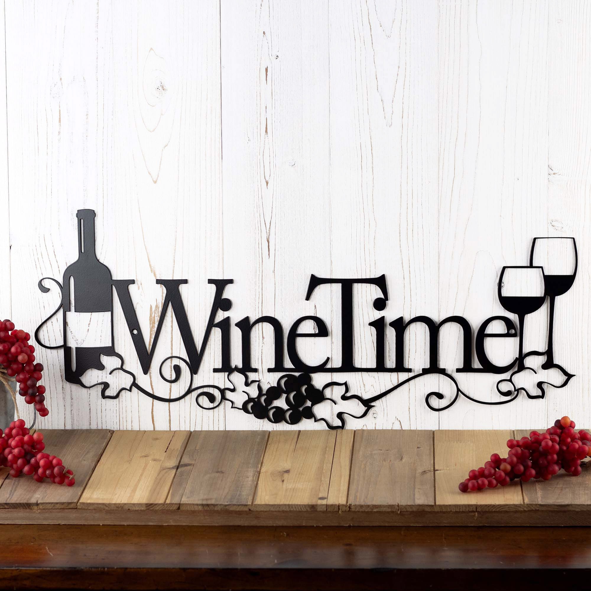 Wine Time Wine Glass – JDH Iron Designs