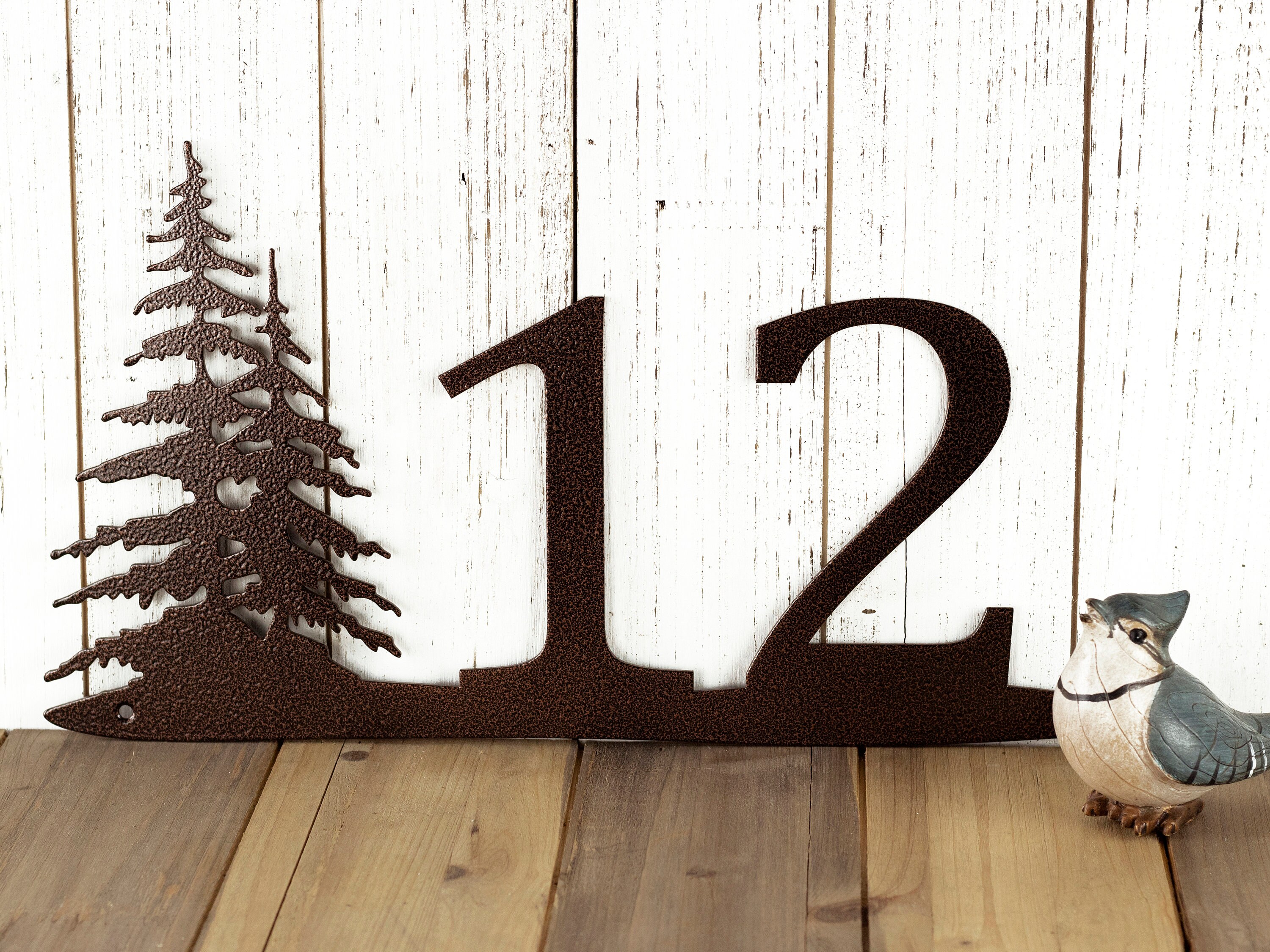 House Numbers Sign, Address Signs for House, Metal Sign Personalized