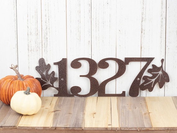 Outdoor Sign Address Plaque Vertical Outdoor House Number Metal Sign 7.16x20 Address Sign 3 Digit Signage Black