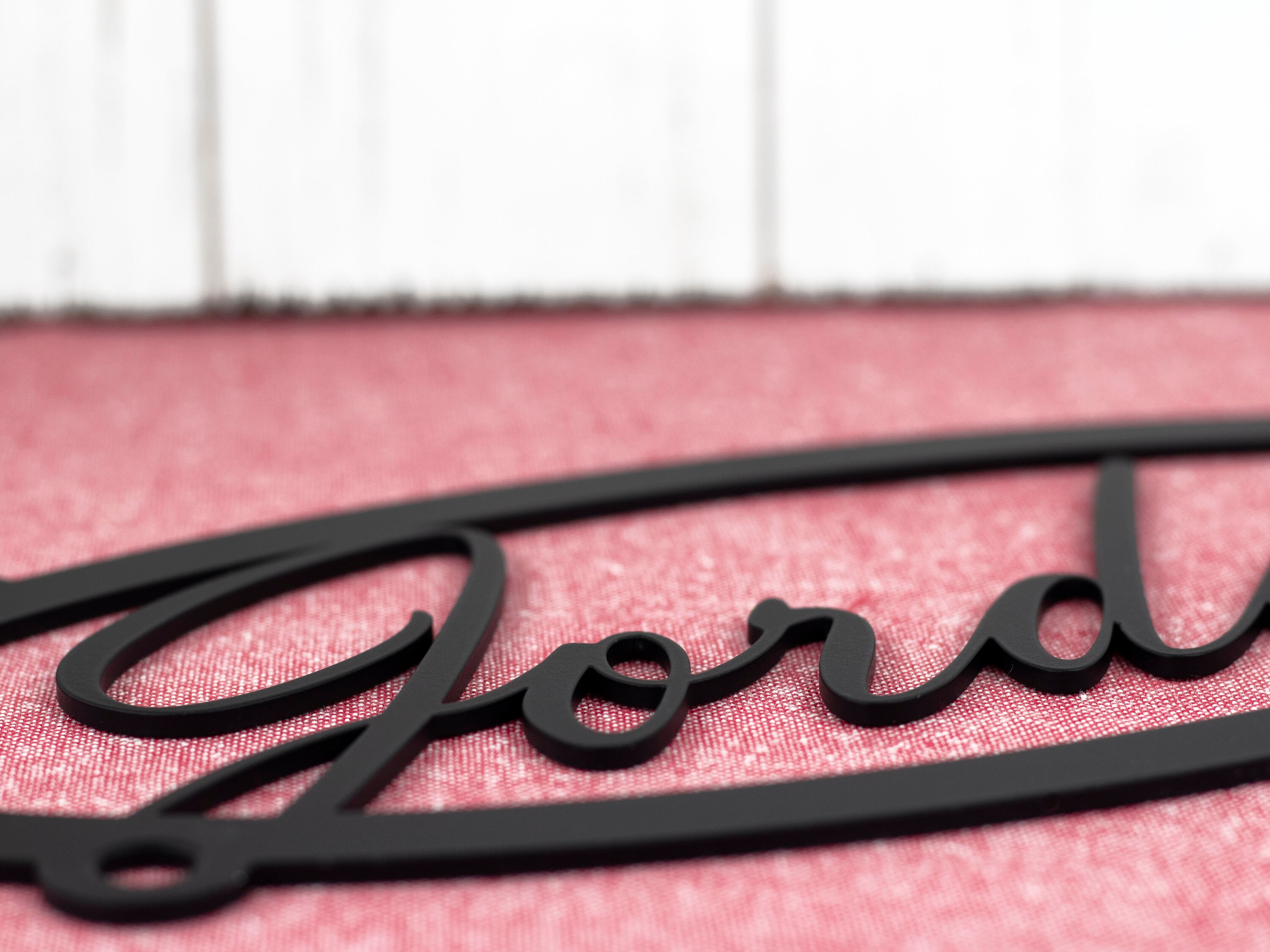 Custom Sign Metal Name Wall Art, Metal Name Sign, Metal Wall Art