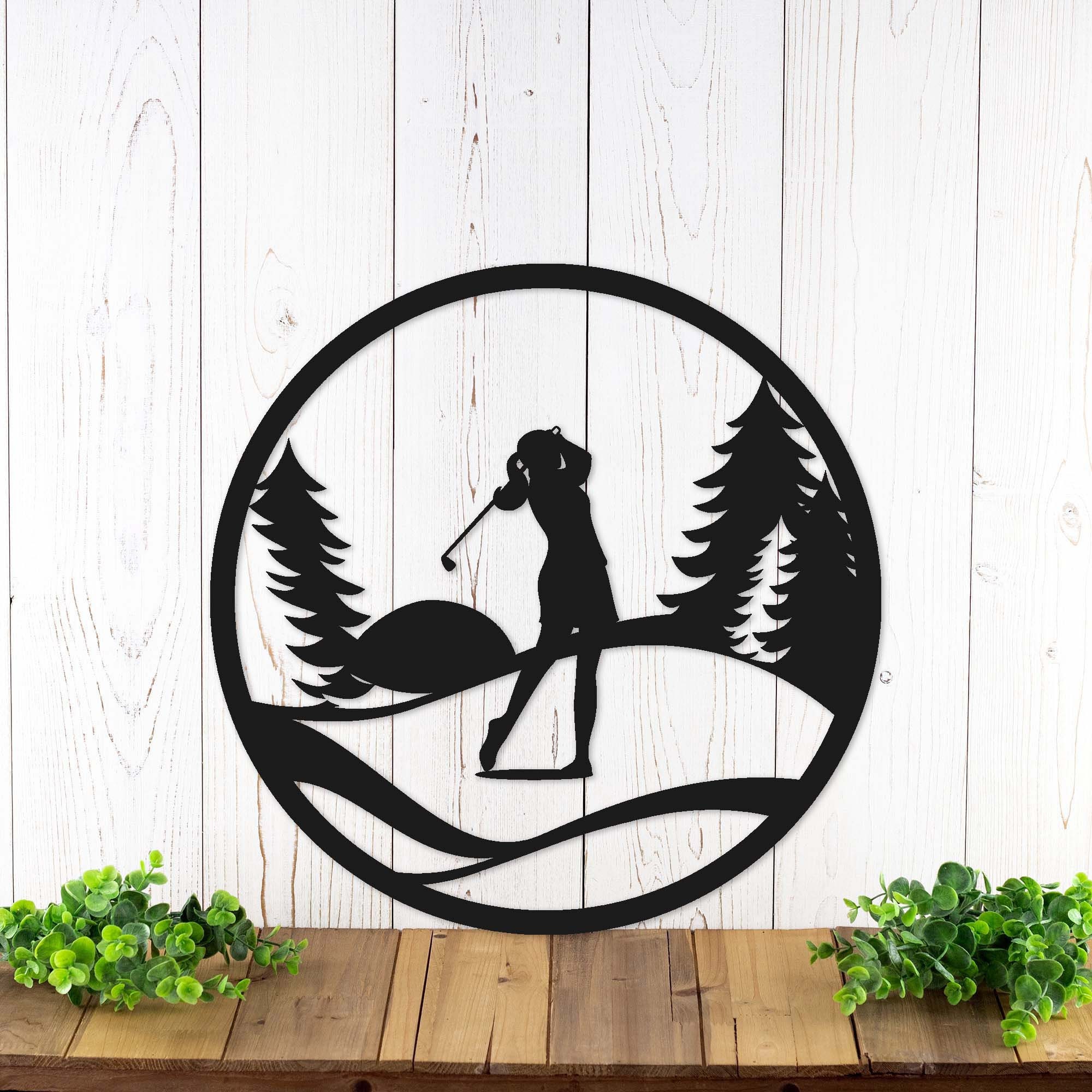 13+ Metal Golf Wall Art