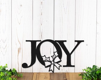 Joy Sign Christmas, Holiday Decor Outdoors, Farmhouse Christmas, Joy Sign for Front Porch