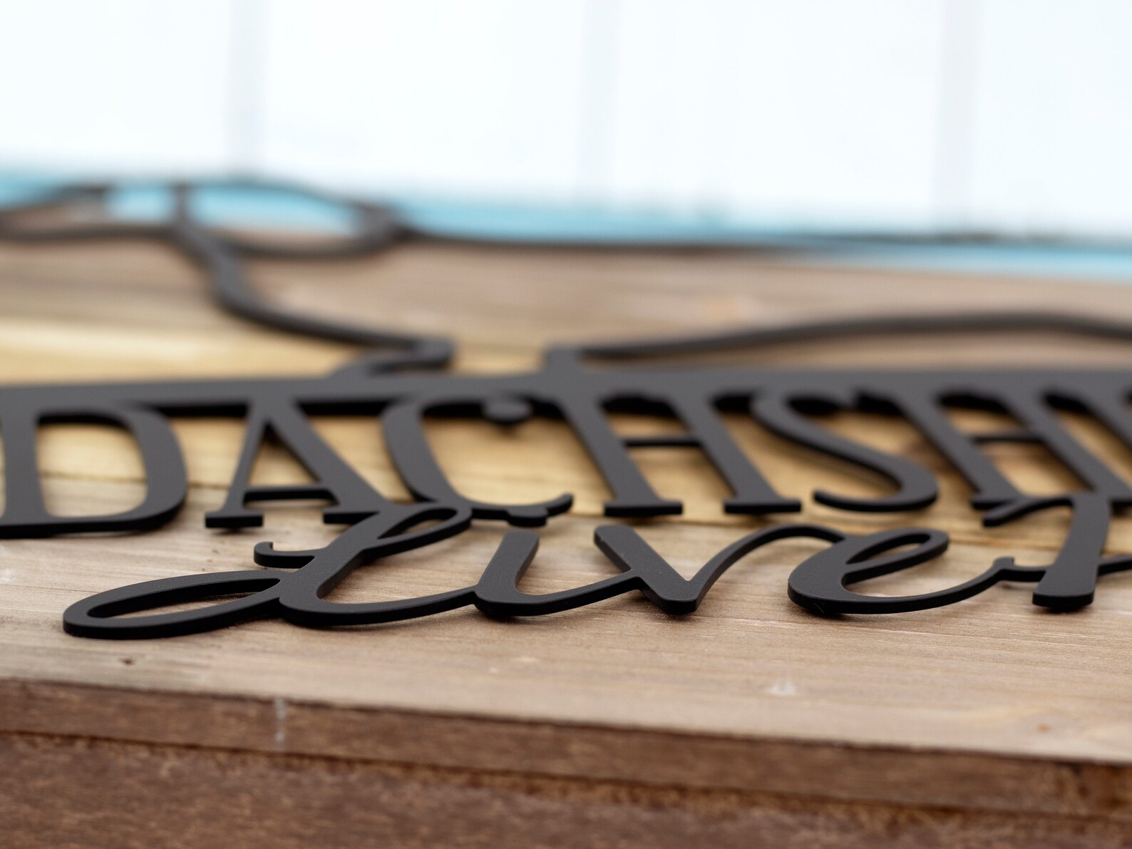 Dachshund Metal Wall Art Doxie Wiener Dog Metal Sign Etsy