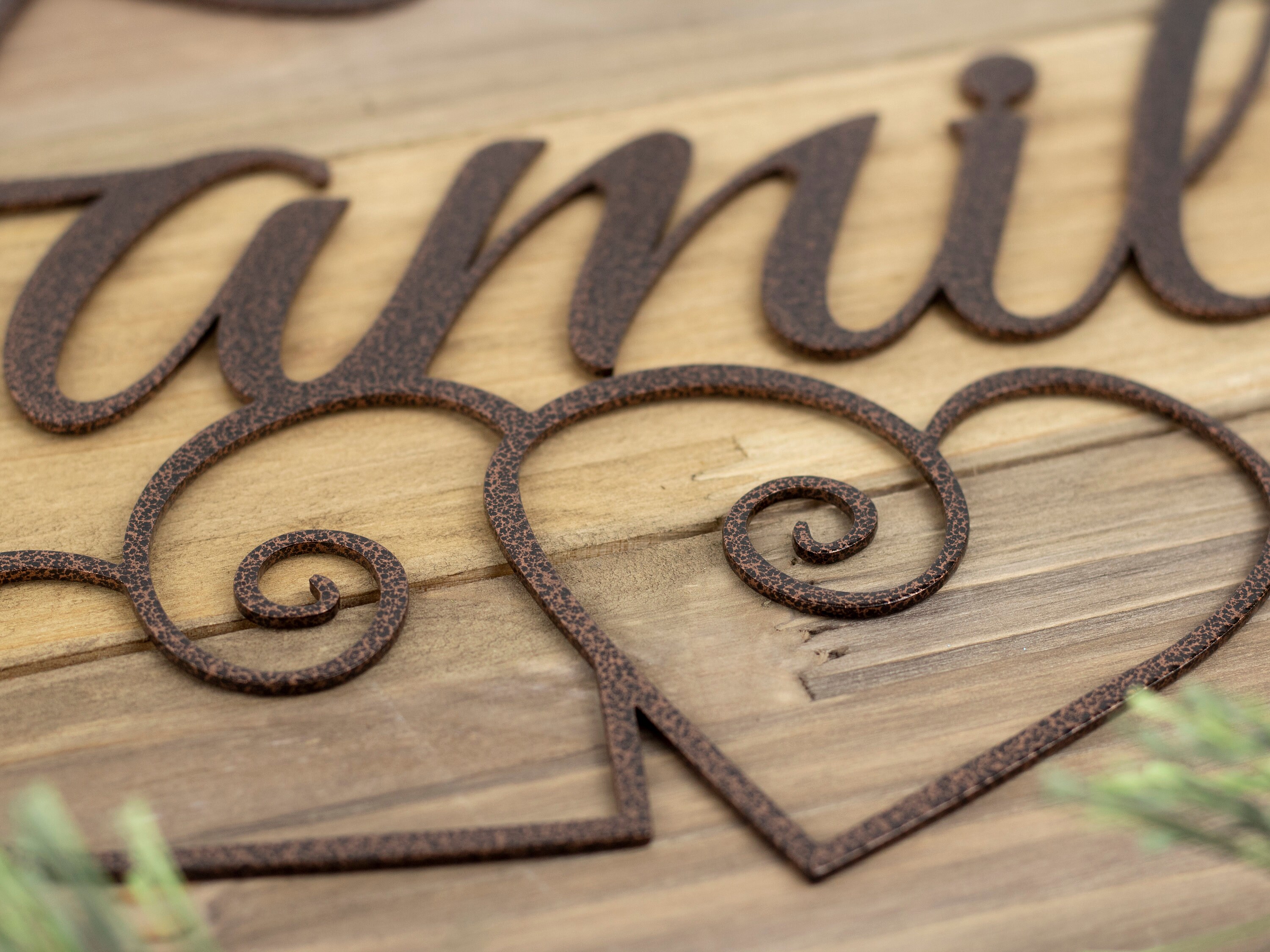 Family Metal Sign | Metal Wall Art | Family Sign | Metal Wall Decor