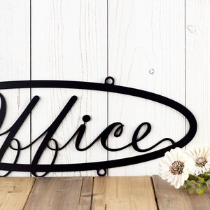 Office Metal Sign, Office Decor, Shop Sign, Business Sign, Metal Wall ...