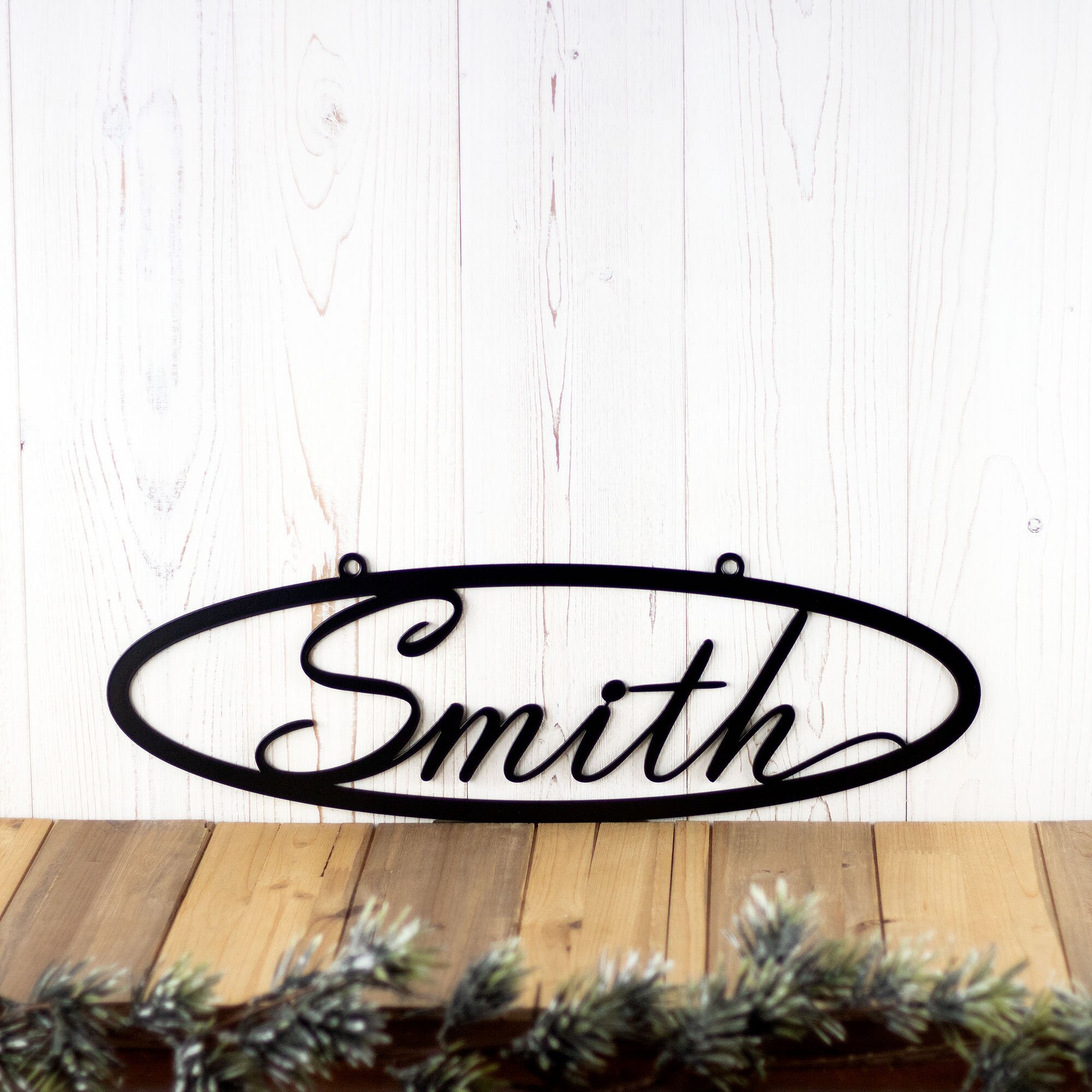 Custom Metal Sign, Last Name Sign, Family Name Sign, Metal Wall Art, Outdoor Sign, Custom Sign, Personalized Name Sign
