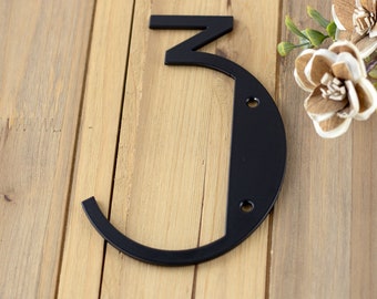 Modern House Numbers, Address Plaque, House Number Plaque, Art Deco, Address Sign, Outdoor Signs, Laser Cut Metal