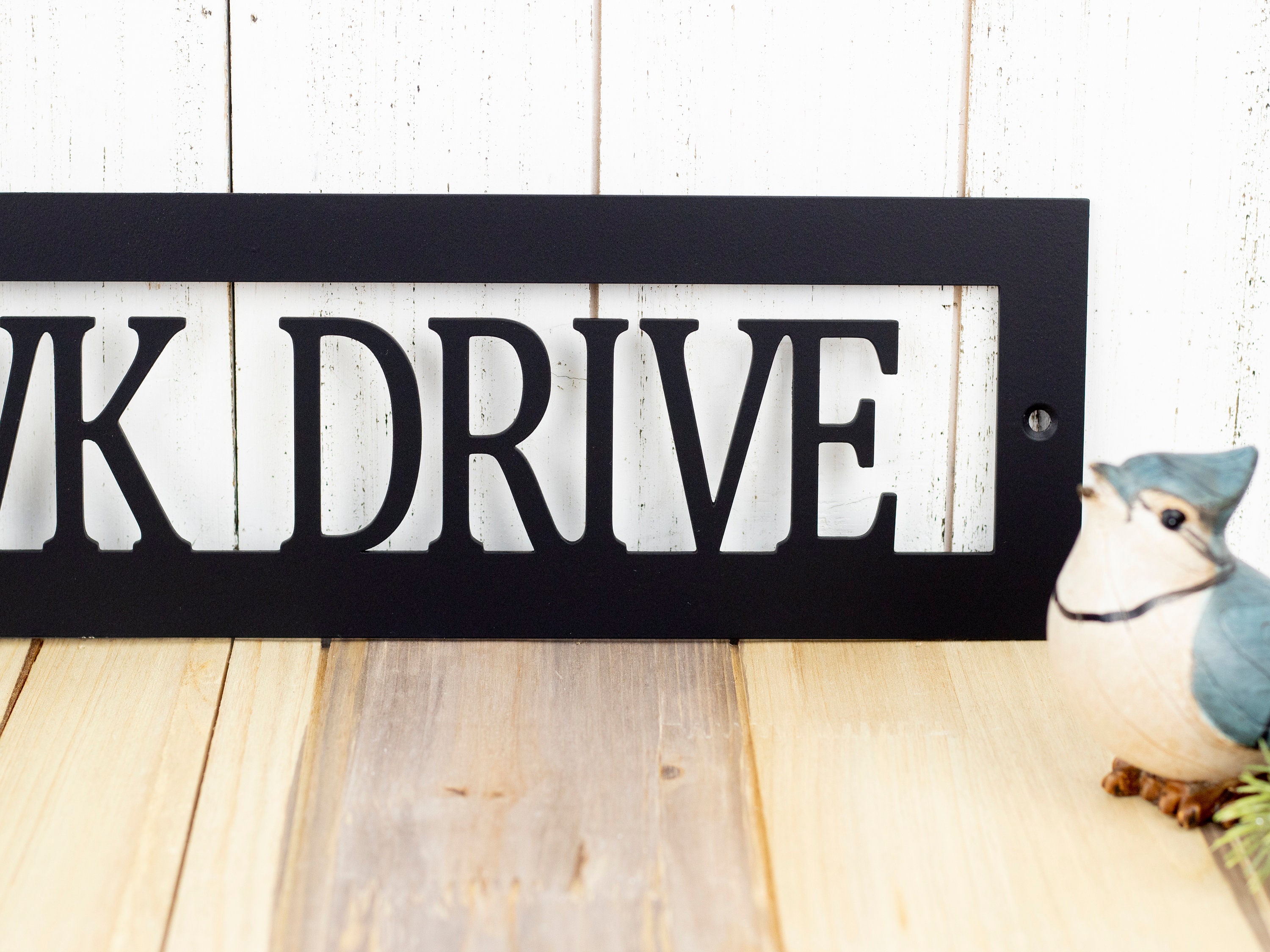 Custom Metal Address Plaque