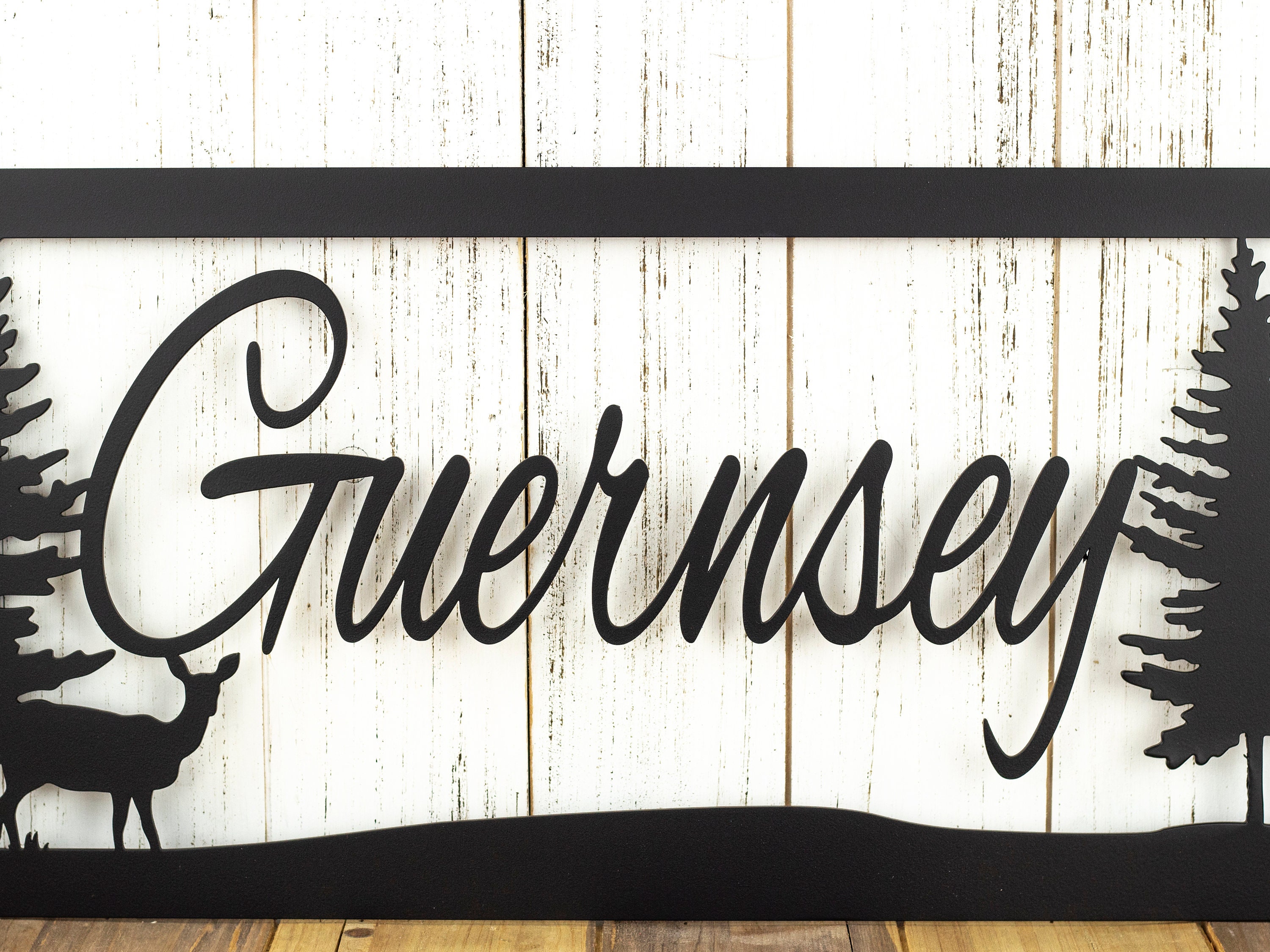 Last Name Sign Metal Signs Personalized Custom Metal Sign