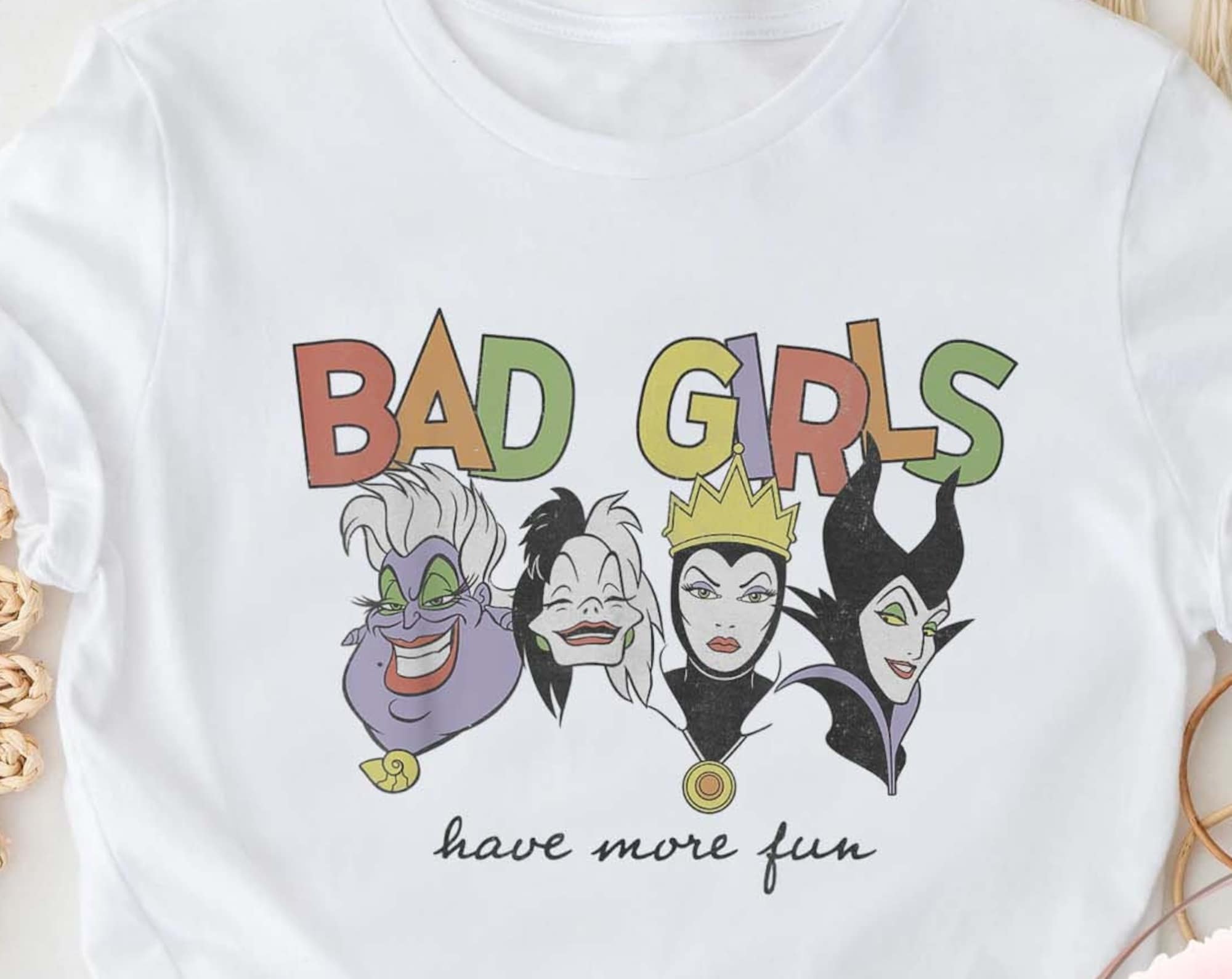 Discover Princess Villains Bad Girls Shirt, Disney Princess Shirt, Villain Shirt, Evil Friends Shirt, Disney Matching Shirt, Disney Family Shirt