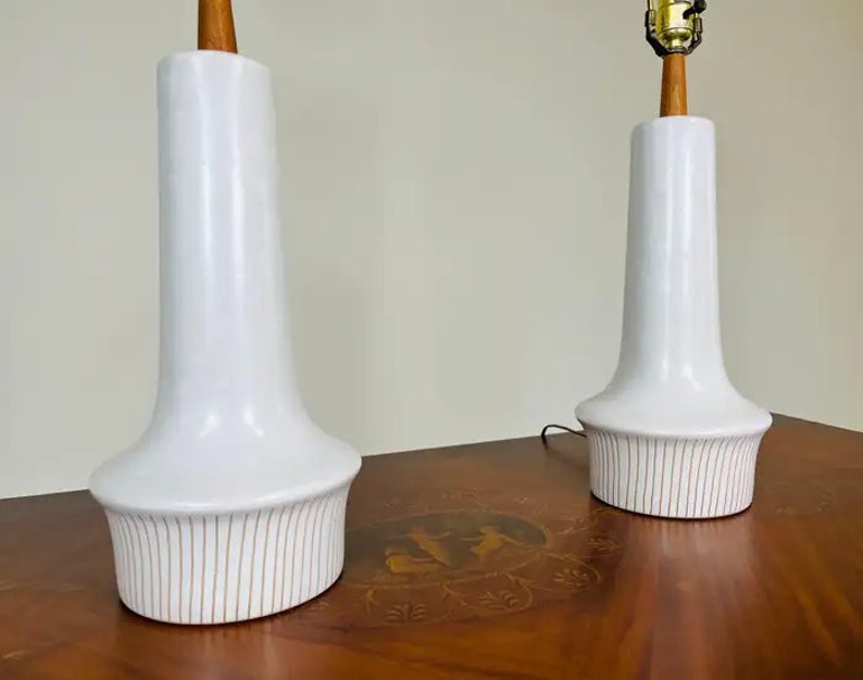 Vintage Ceramic Table Lamps By Gordon & Jane Martz for Marshall Studios image 5