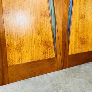 Matched Pair Of Custom Cabinet Or Cupboard Doors After Wharton Esherick image 4