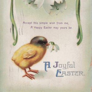 Pasqua: "Confezione da cinque" bellissime cartoline pasquali dei primi anni del 1900