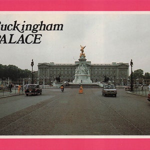 Grã-Bretanha: Cartão postal antigo do Palácio de Buckingham - Photocolour Brandalise 1988
