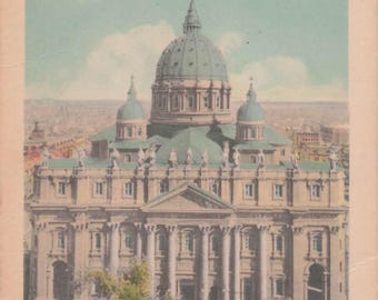 Vintagevykort från Montreals katedral, St. James: Tidigt 1900-tal, Kanada